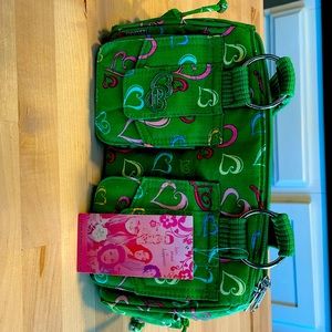 Muddy Hearts purse. New with tags. Super cute!